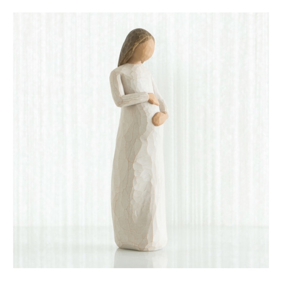 🌟NWOT Willow Tree Cherish Pregnancy figure